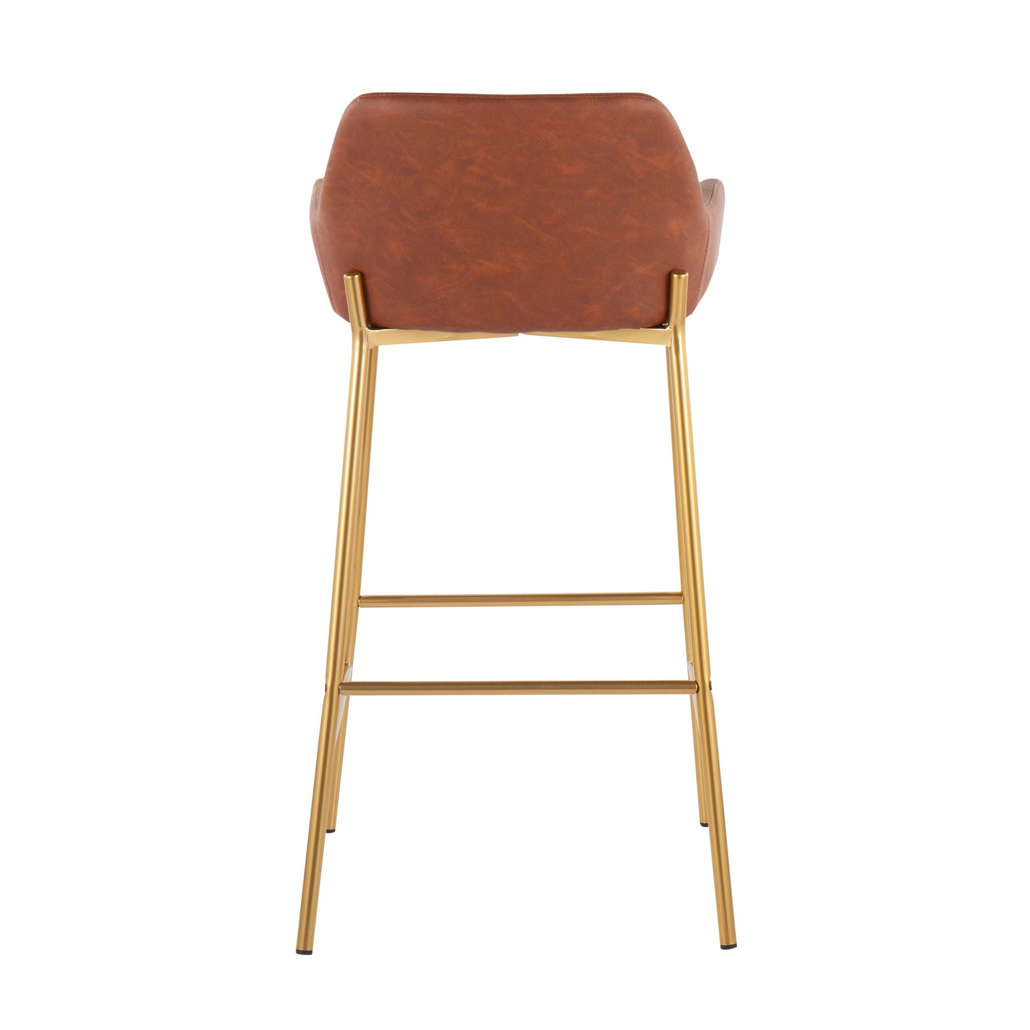 Daniella - Contemporary / Glam Fixed Height Bar Stool (Set of 2)