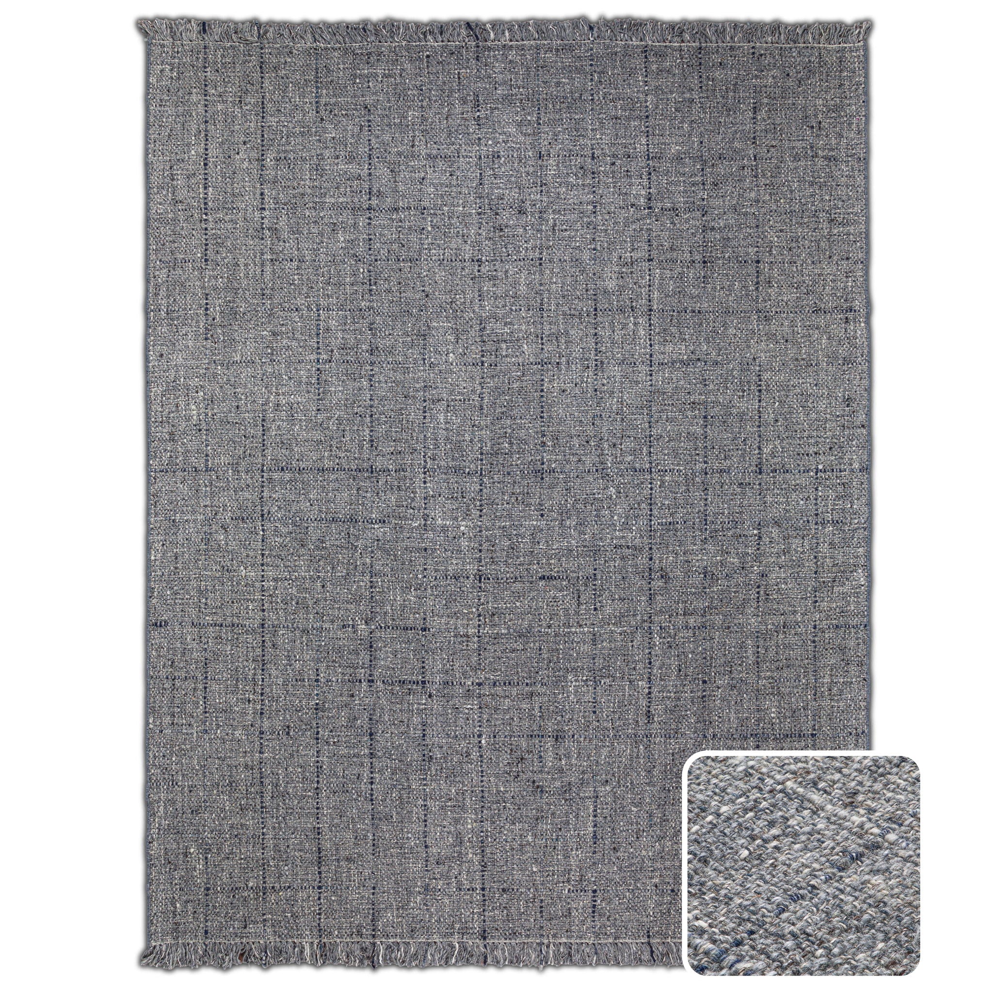 Tenney - 8' X 10' Area Rug - Gray / Blue