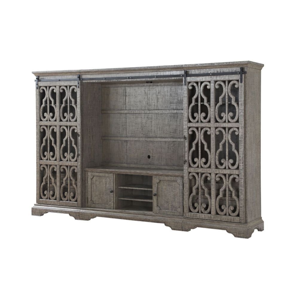 ACME Artesia - Entertainment Center - Salvaged Natural | Meri Furniture