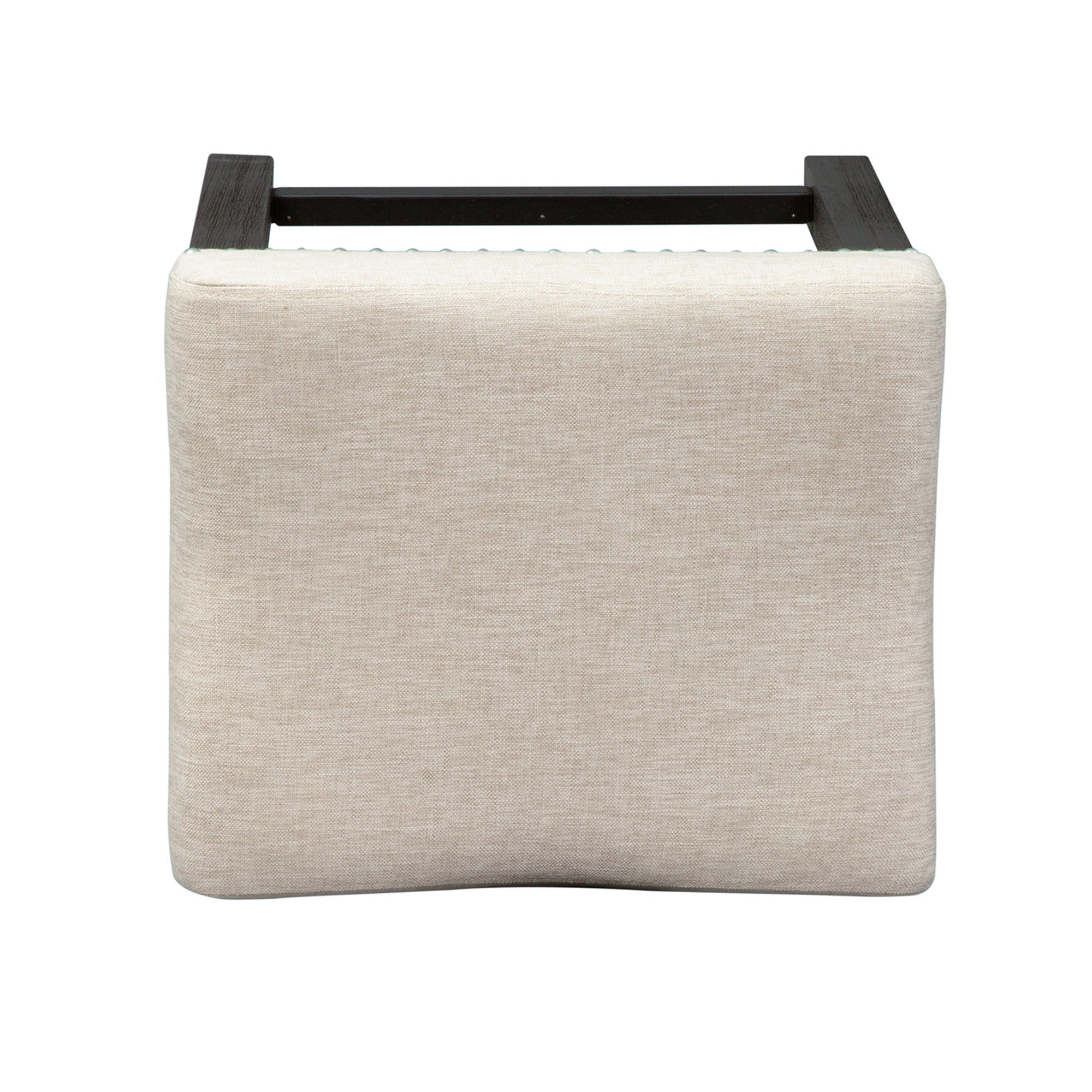 Liberty Furniture Heatherbrook - Upholstered Console Stool - Black | Meri Furniture