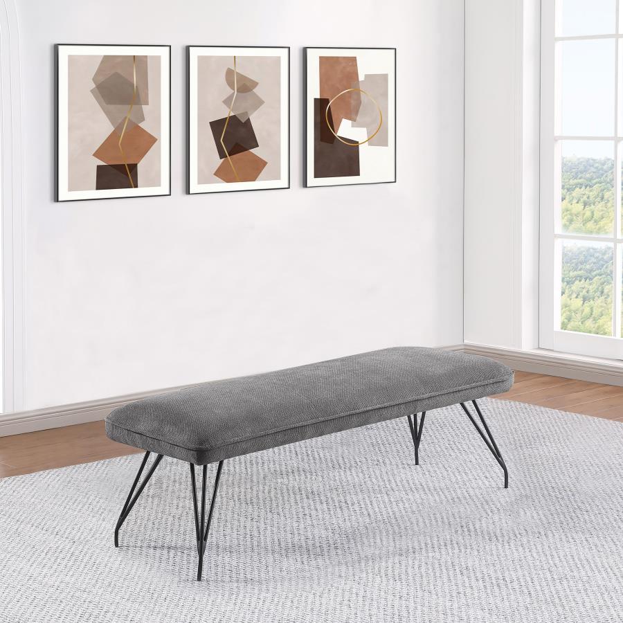 Coaster Fine Furniture Dodson - Fabric Upholstered Dining Bench | Meri Furniture
