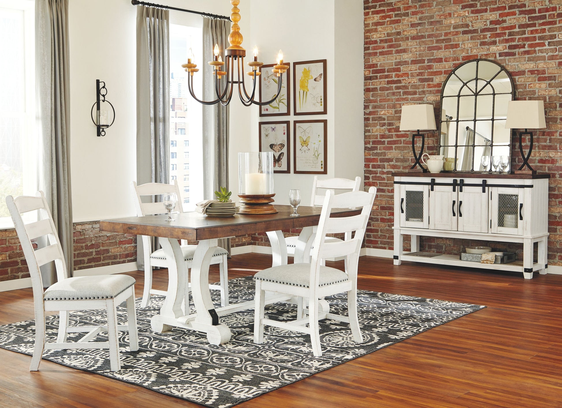 Signature Design by Ashley® Valebeck - Dining Table Set | Meri Furniture