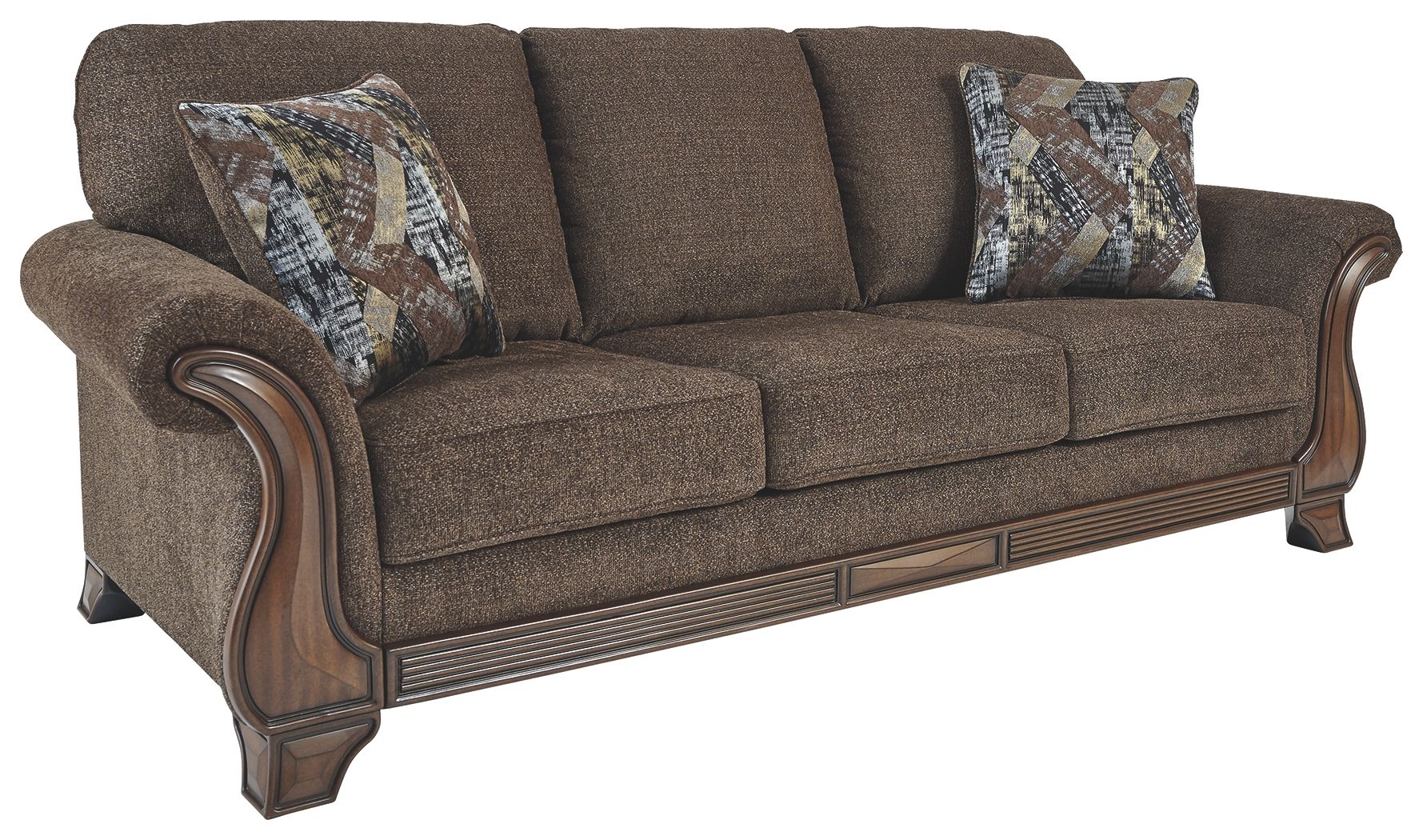 Ashley Furniture Miltonwood - Teak - Sofa | Meri Furniture