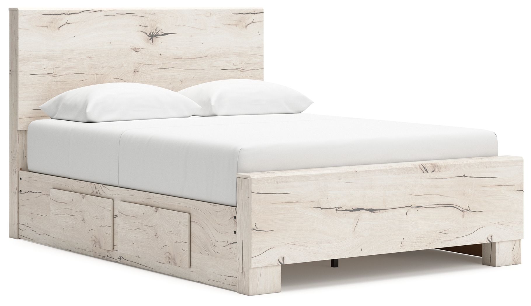 Signature Design by Ashley® Lawroy - Panel Bed With Storage | Meri Furniture
