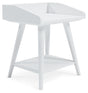 Ashley Furniture Blariden - White - Accent Table | Meri Furniture