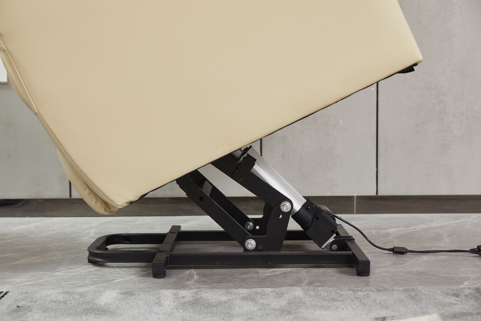 Modern Recliner Chair With Cup Holders, Remote Control