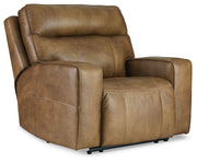 Signature Design by Ashley® Game Plan - Wide Seat Power Recliner | Meri Furniture
