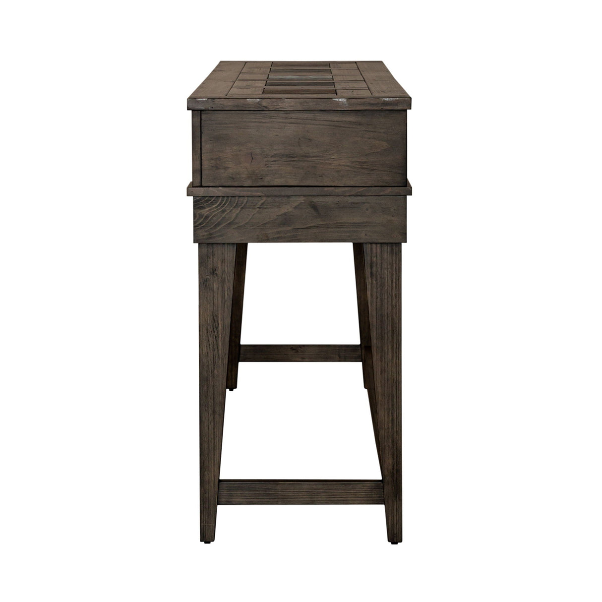Liberty Furniture Arrowcreek - Console Bar Table - Dark Brown | Meri Furniture