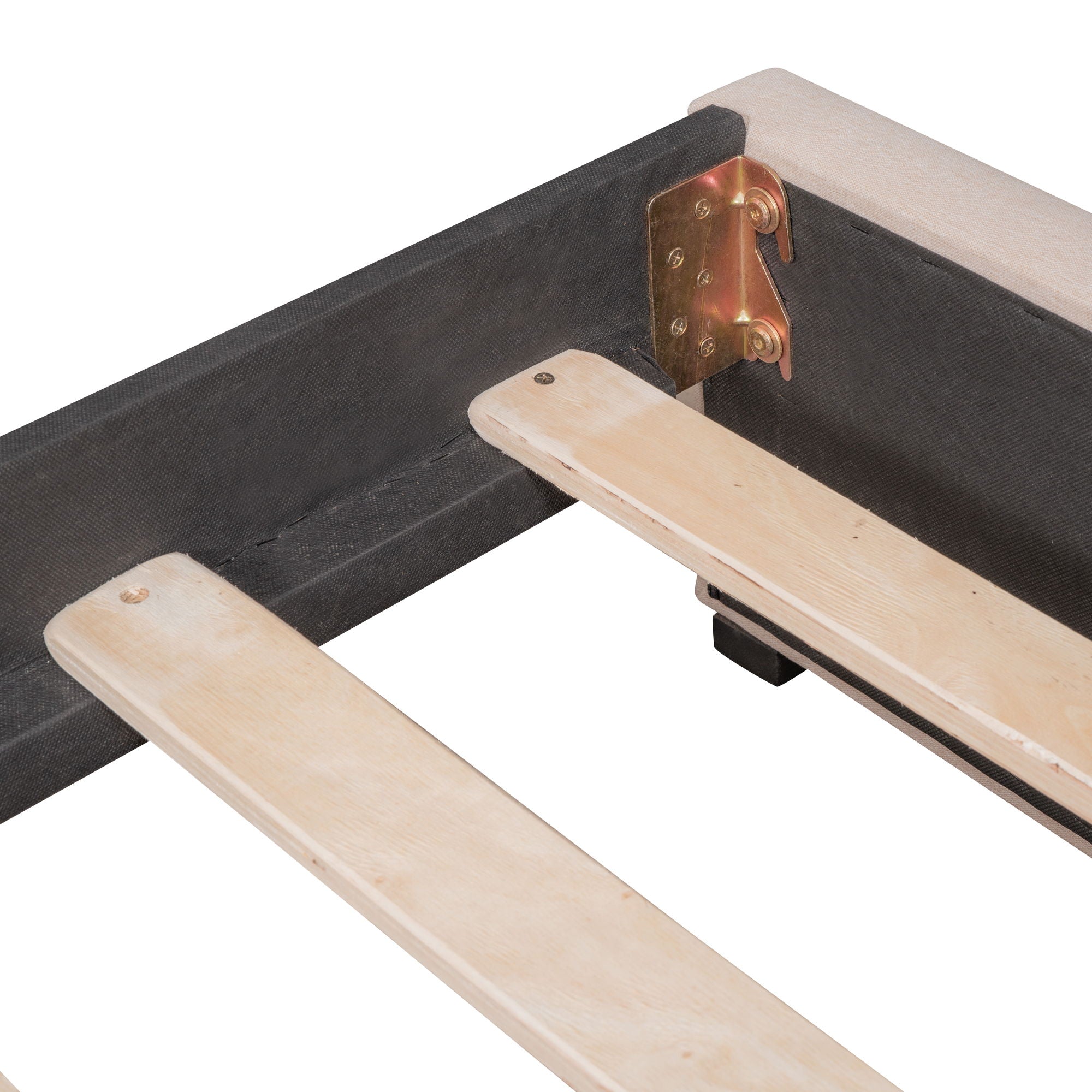 Upholstered Daybed, Sofa Bed Frame, No Box Spring Needed