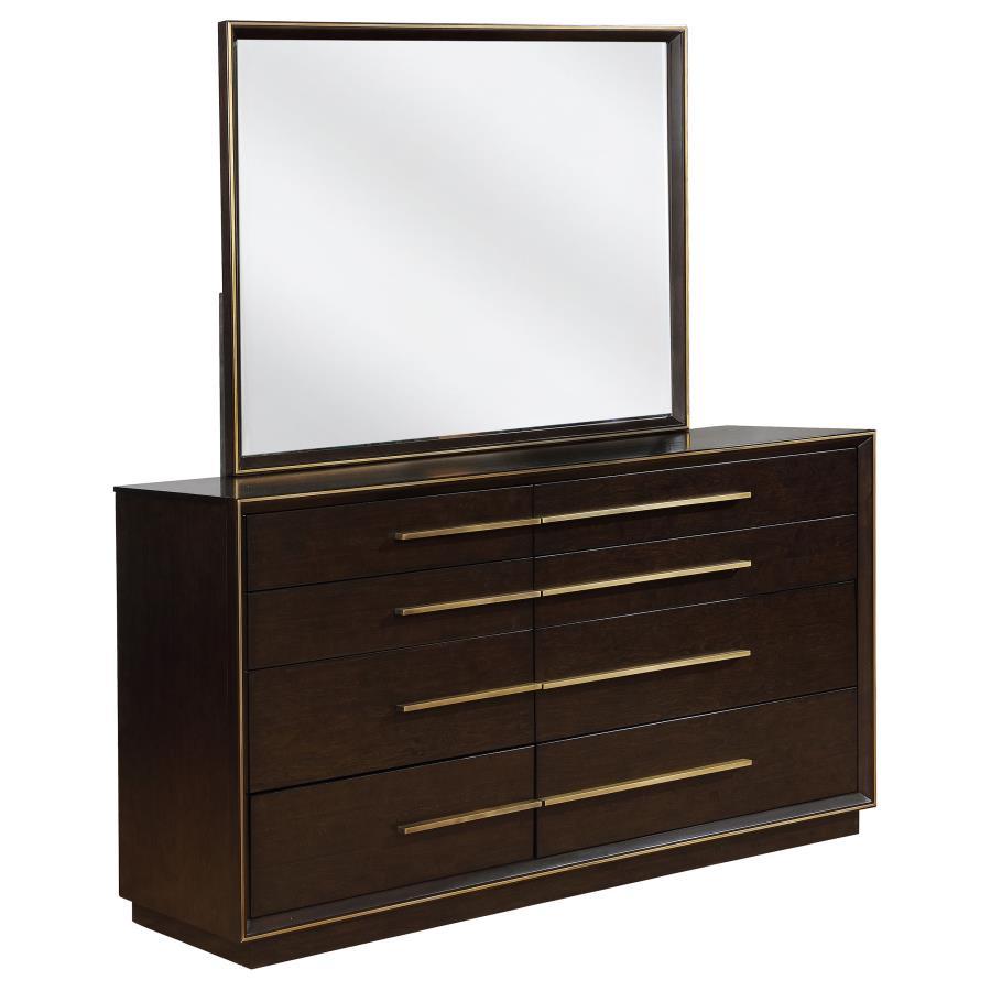 Coaster Fine Furniture Durango - 8-Drawer Dresser With Mirror | Meri Furniture