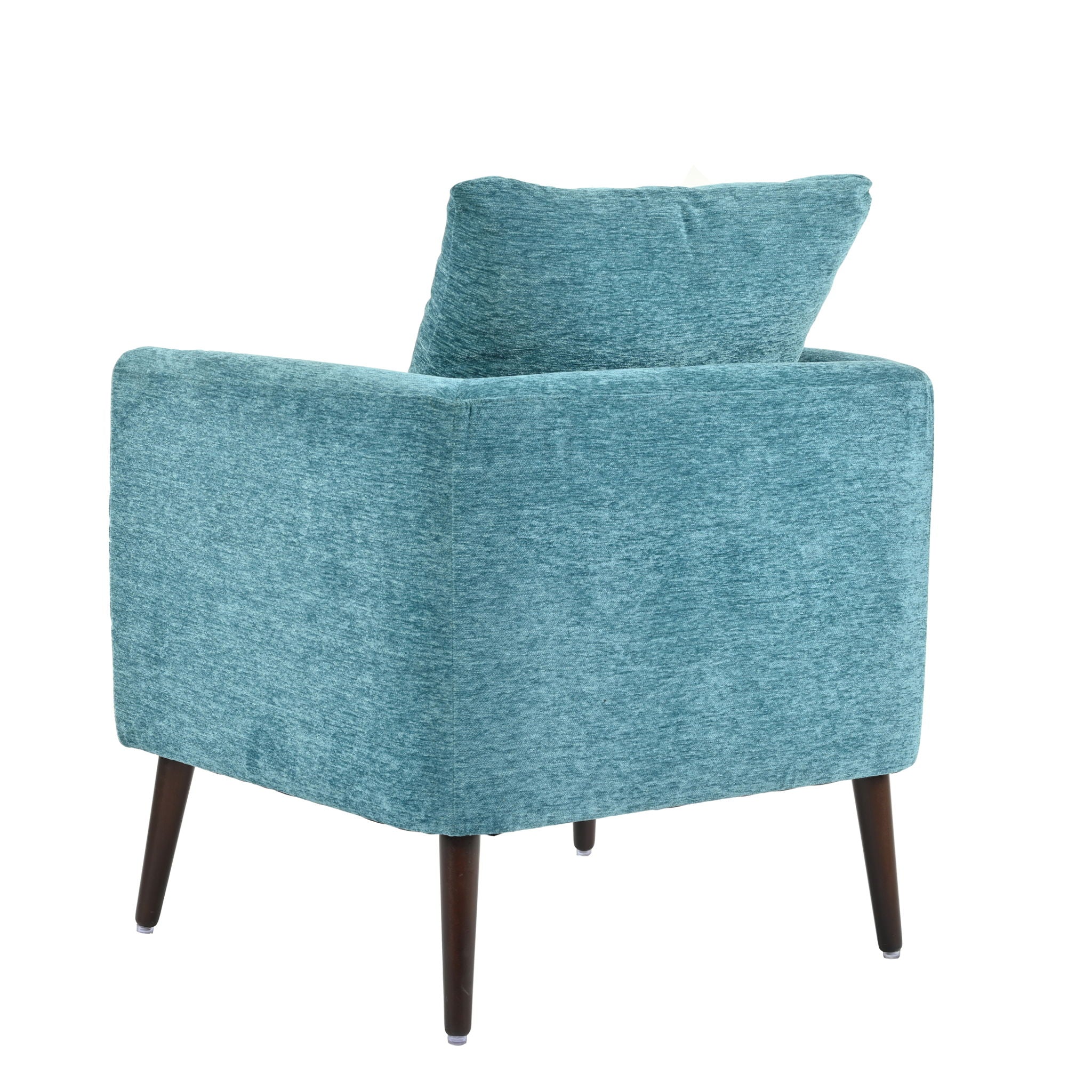 Modern Accent Upholstered Armchair With Pillow
