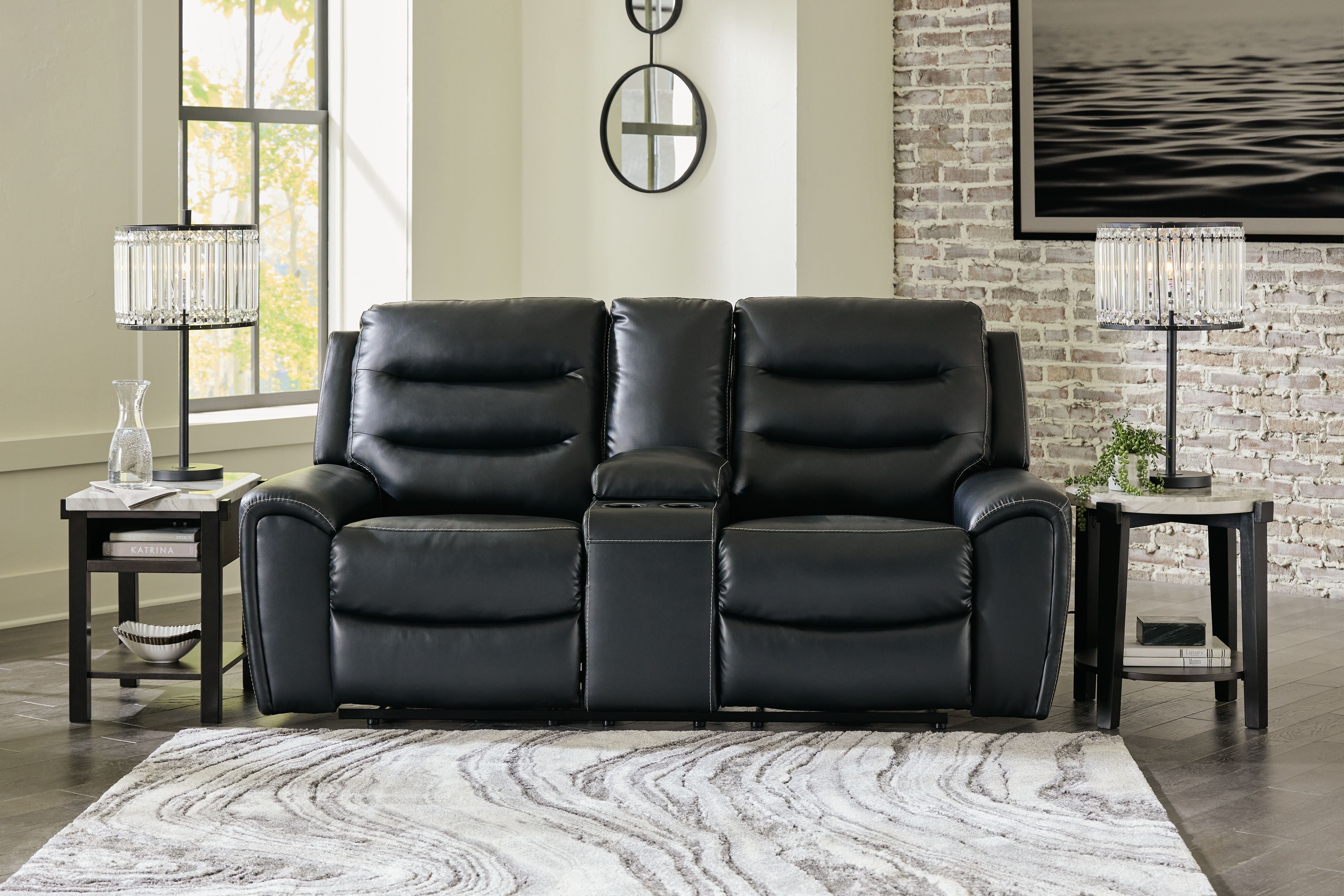Signature Design by Ashley® Warlin - Power Reclining Loveseat | Meri Furniture