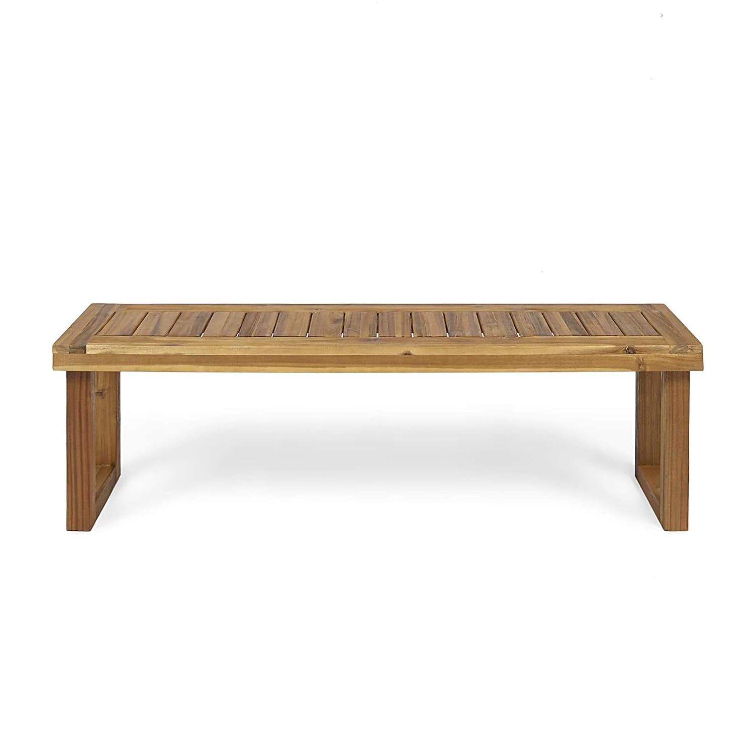 Outdoor Dining Set - Sandblast Natural Finish