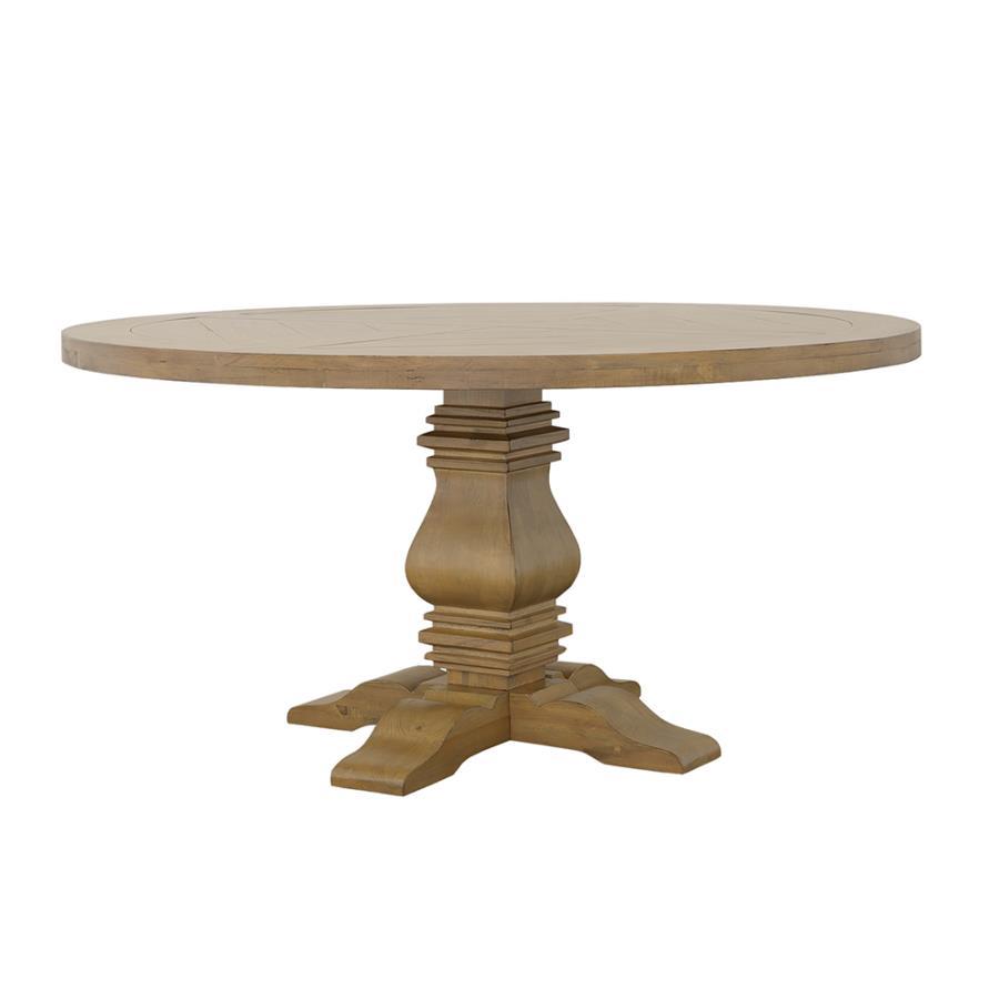 Coaster Fine Furniture Florence - Round Pedestal Base Dining Table | Meri Furniture