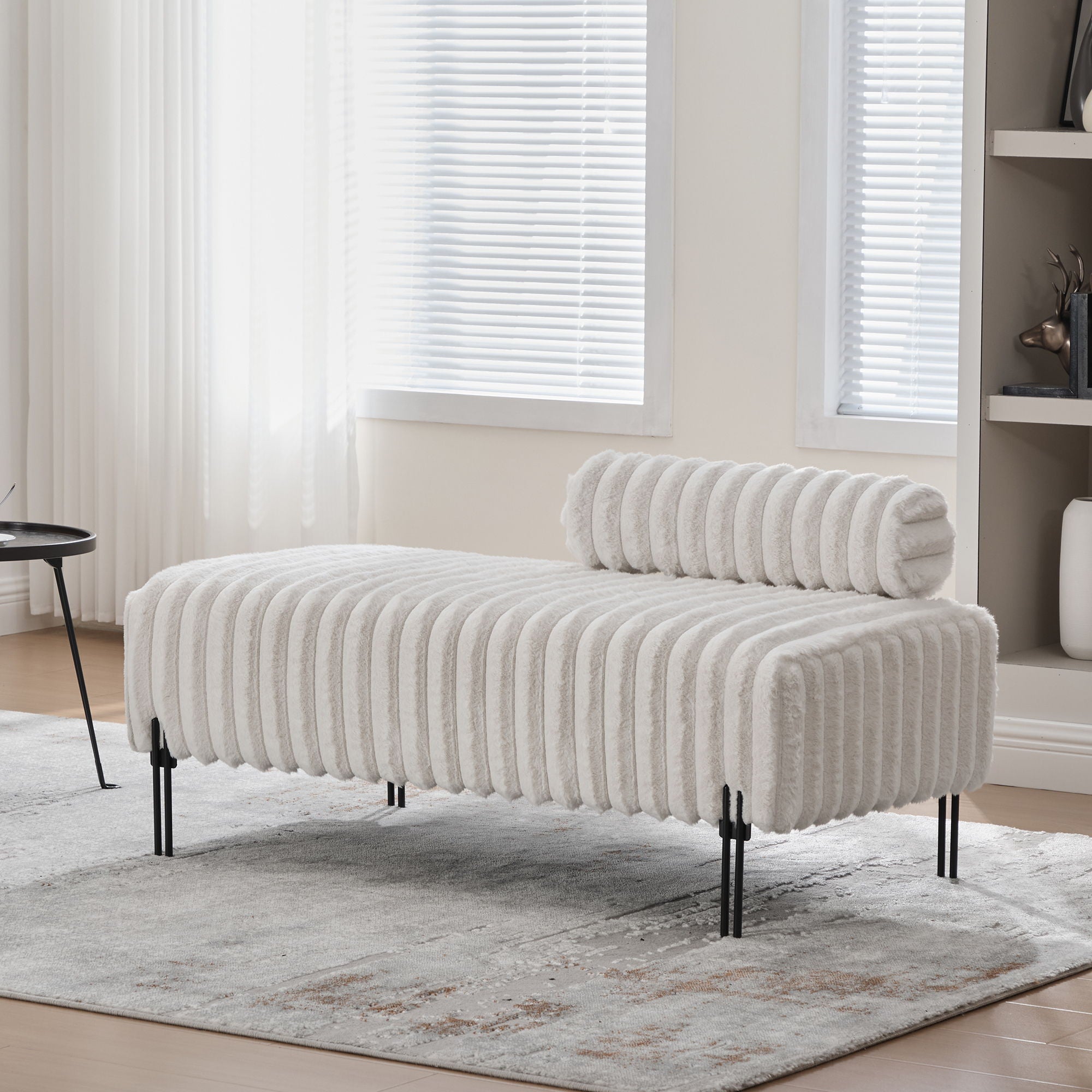 Mini Loveseat With Adjustable Backrest