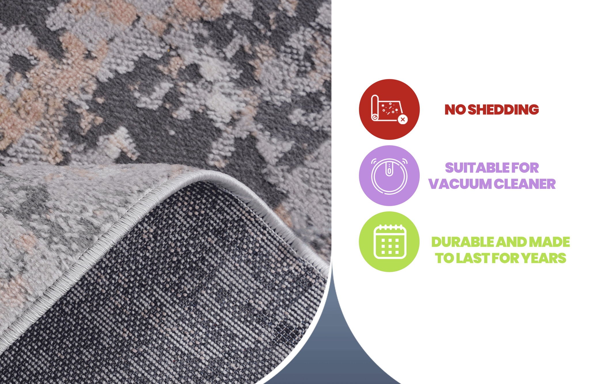 Marfi - 6' X 9' Abstract Area Rug - Gray / Multi