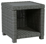 Signature Design by Ashley® Elite Park - Gray - Square End Table | Meri Furniture