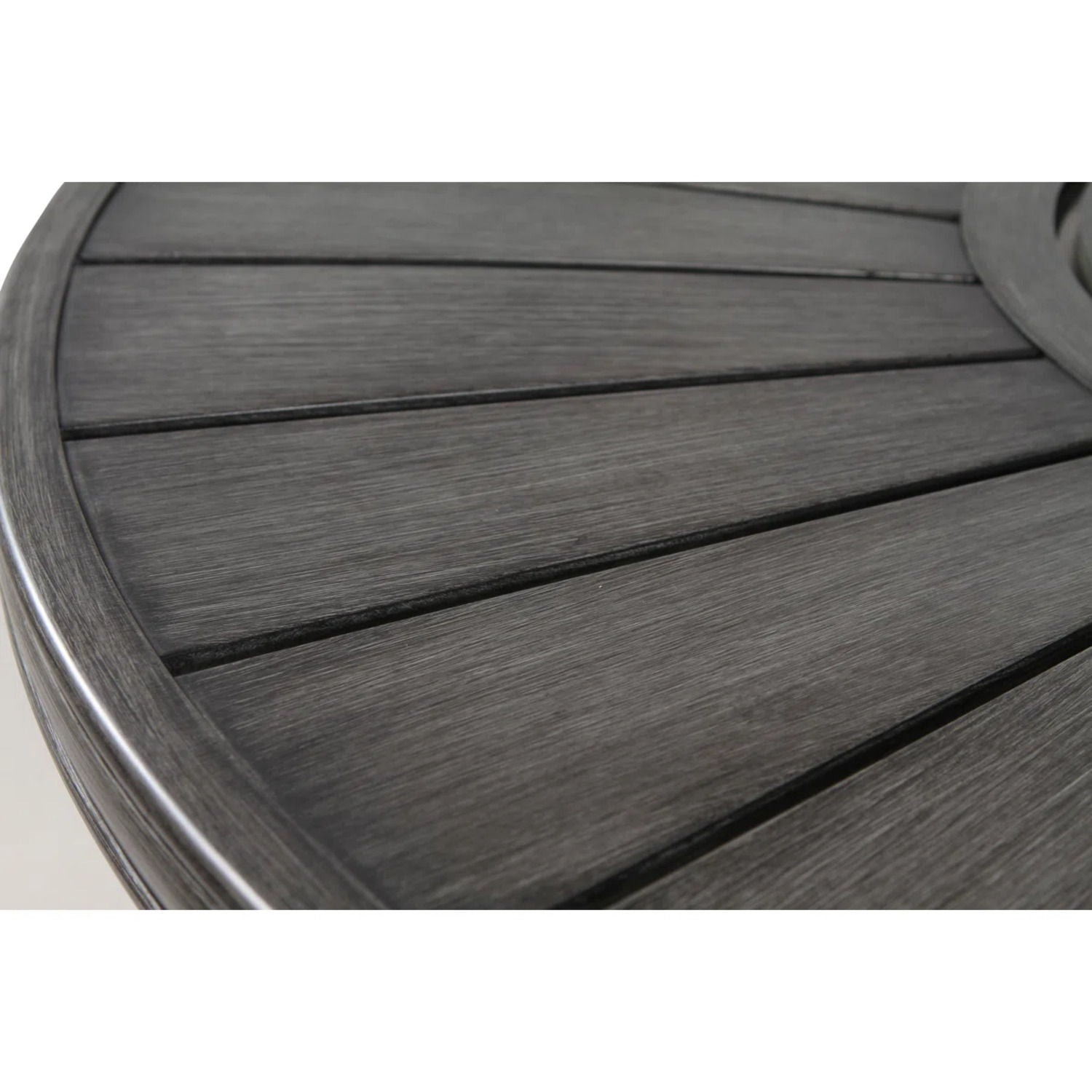 All Weather 4 Person Patio Sofa Set With Fire Pit And Side Table Rustproof - Brown