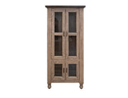 International Furniture Direct Natural Stone - Cabinet - Taupe Brown | Meri Furniture