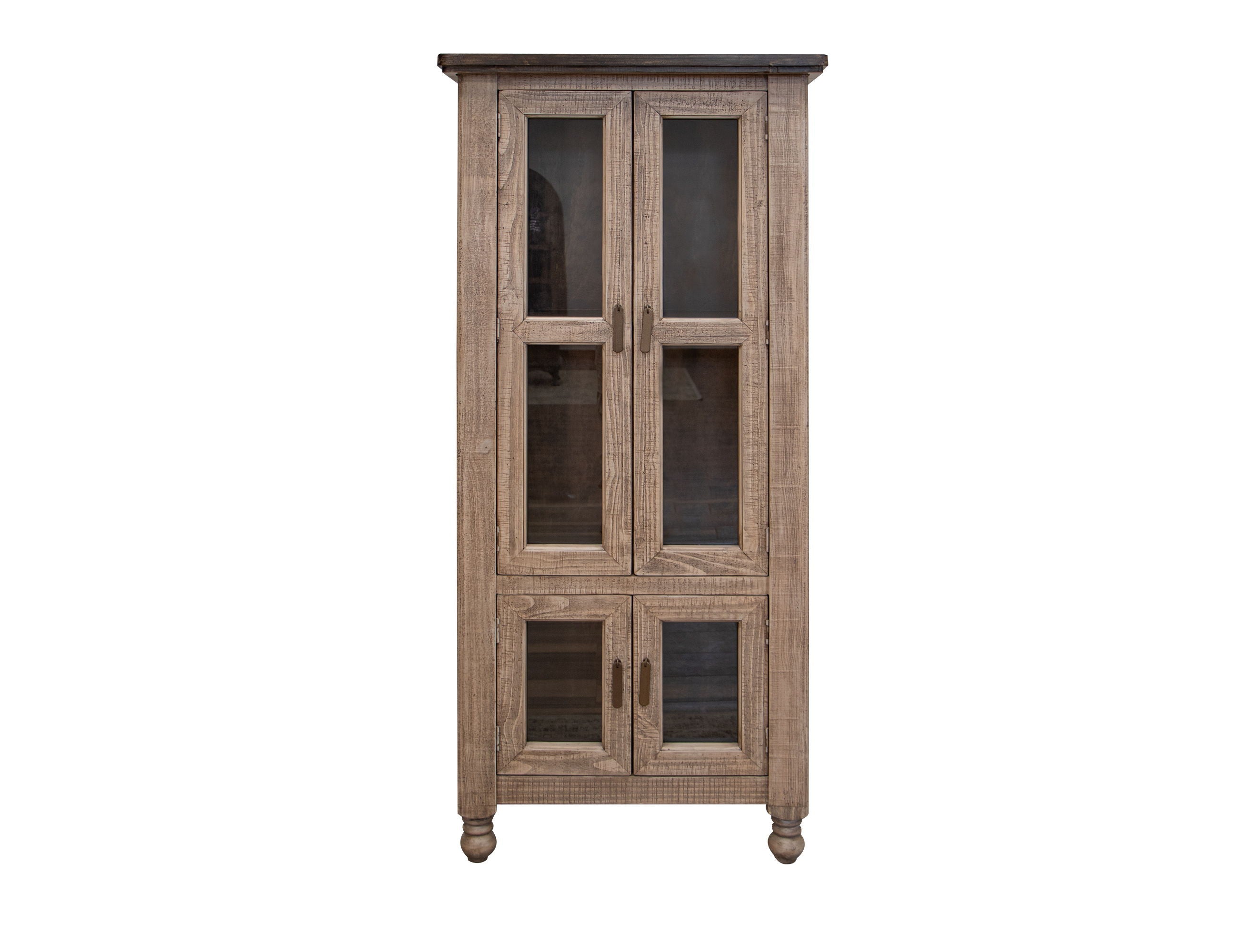 International Furniture Direct Natural Stone - Cabinet - Taupe Brown | Meri Furniture