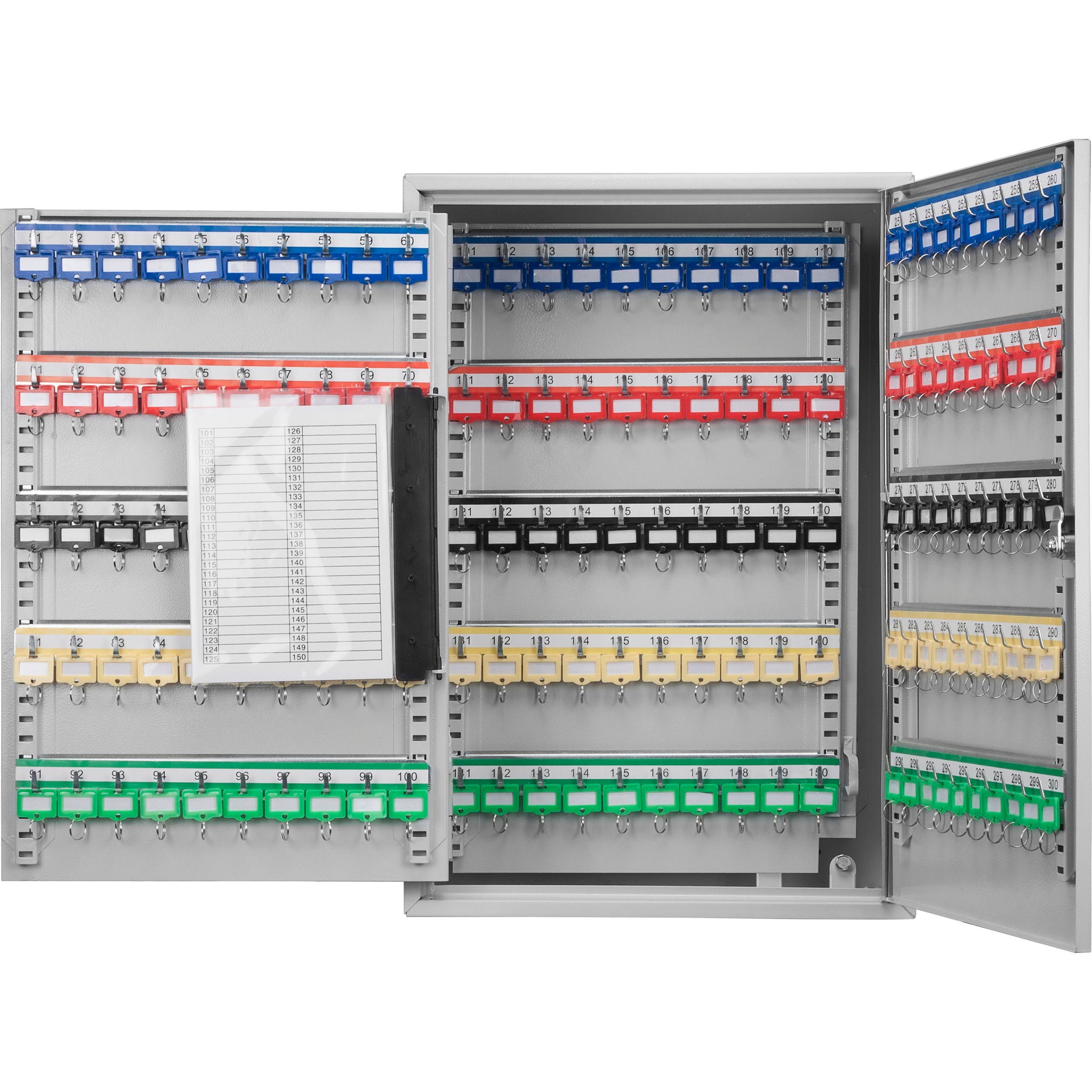 Adjustable Key Cabinet With Lock