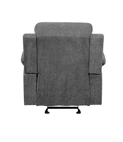 Kalen - Motion Glider Recliner - Gray Chenille
