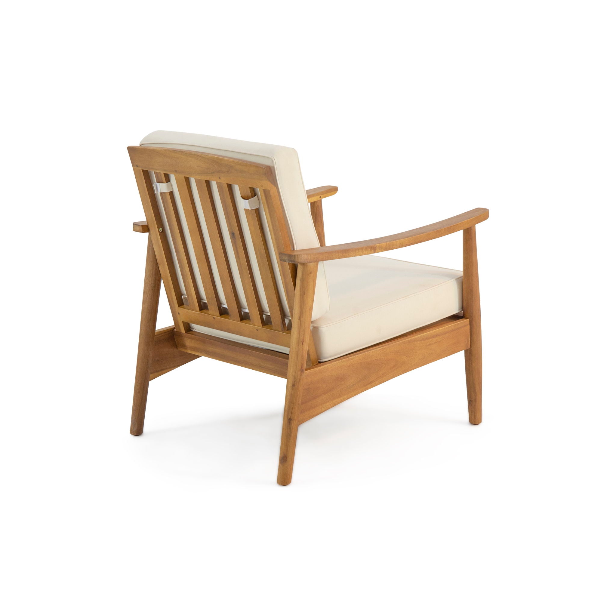 Emmry - Outdoor Acacia Wood Club Chair