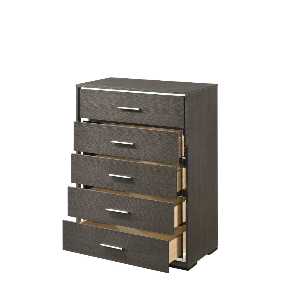 ACME Escher - Chest - Gray Oak | Meri Furniture