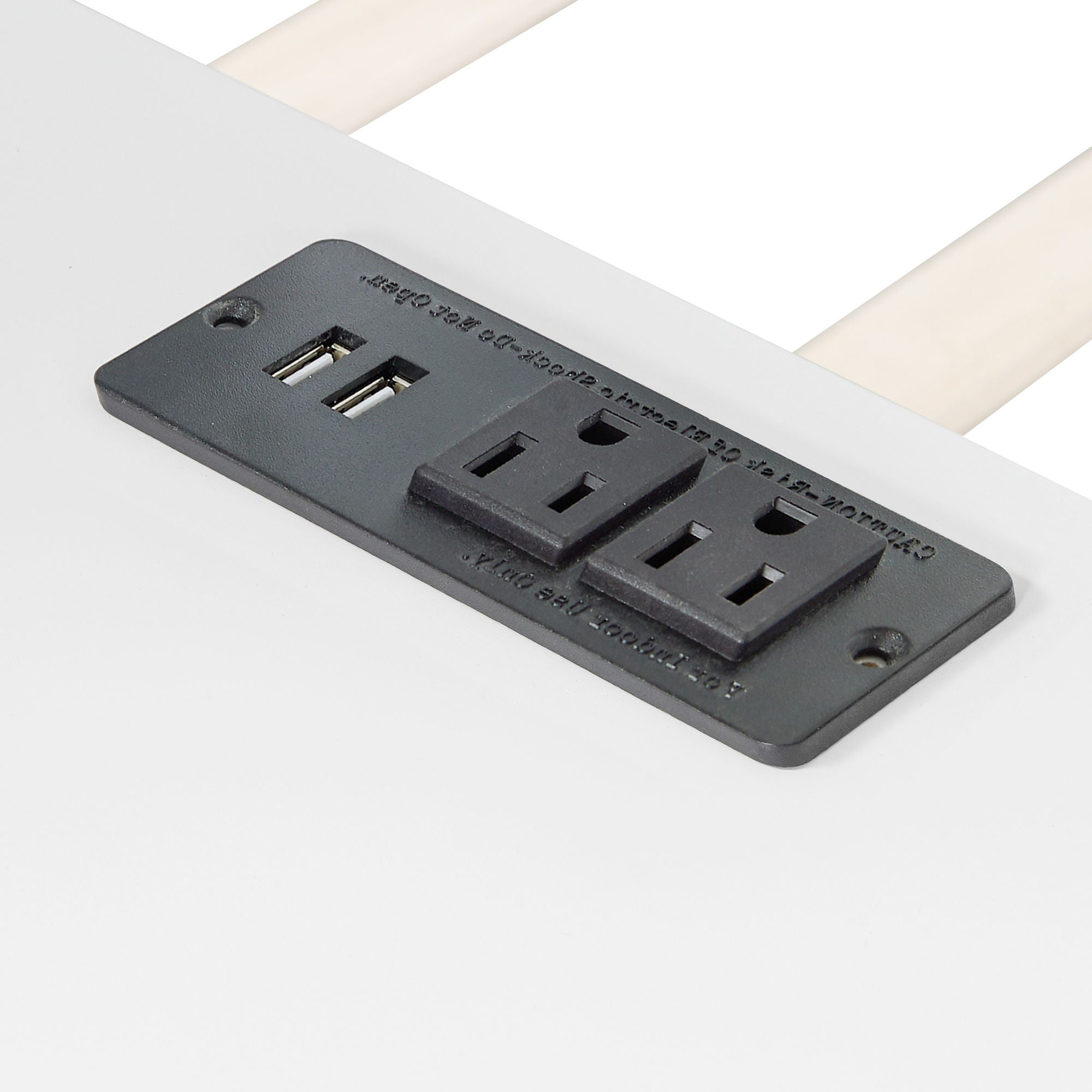 Bunk Bed With LED Light And USB Ports