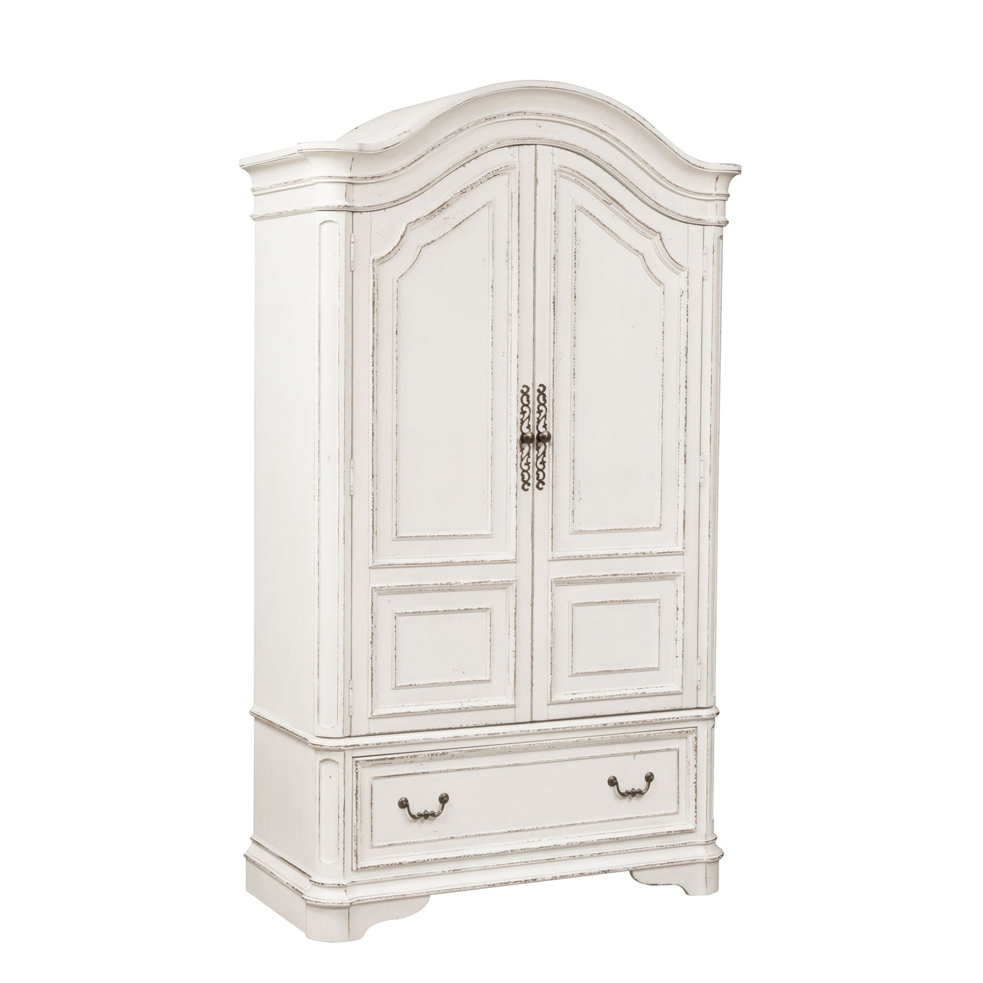 Liberty Furniture Magnolia Manor - Armoire - White | Meri Furniture