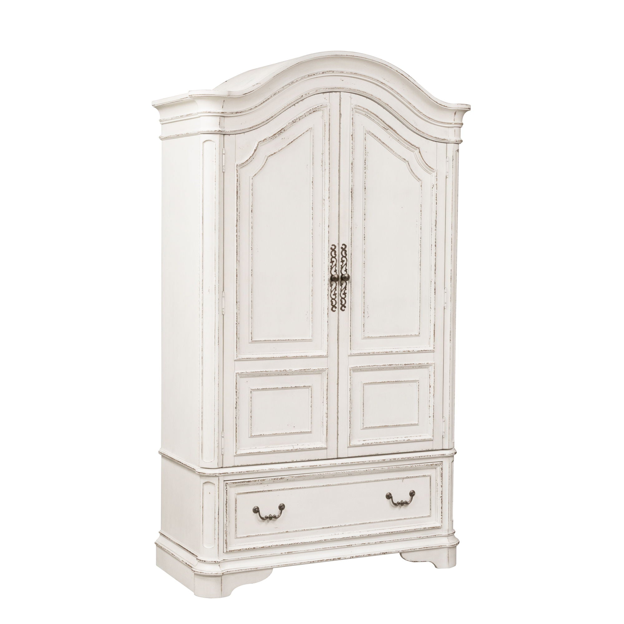 Liberty Furniture Magnolia Manor - Armoire - White | Meri Furniture