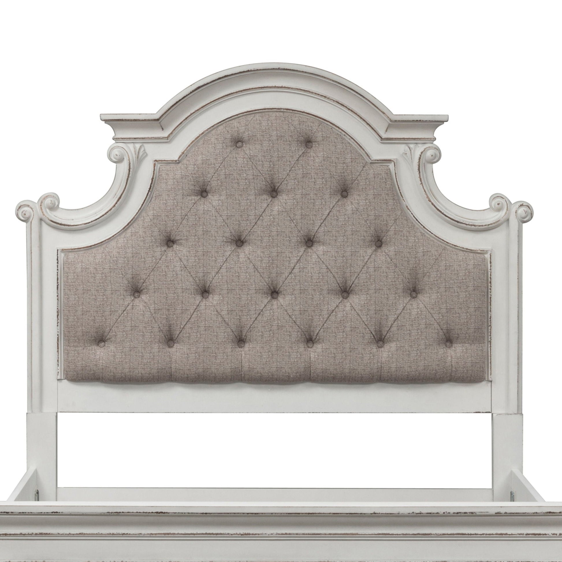 Liberty Furniture Magnolia Manor - Uph Panel Headboard | Meri Furniture