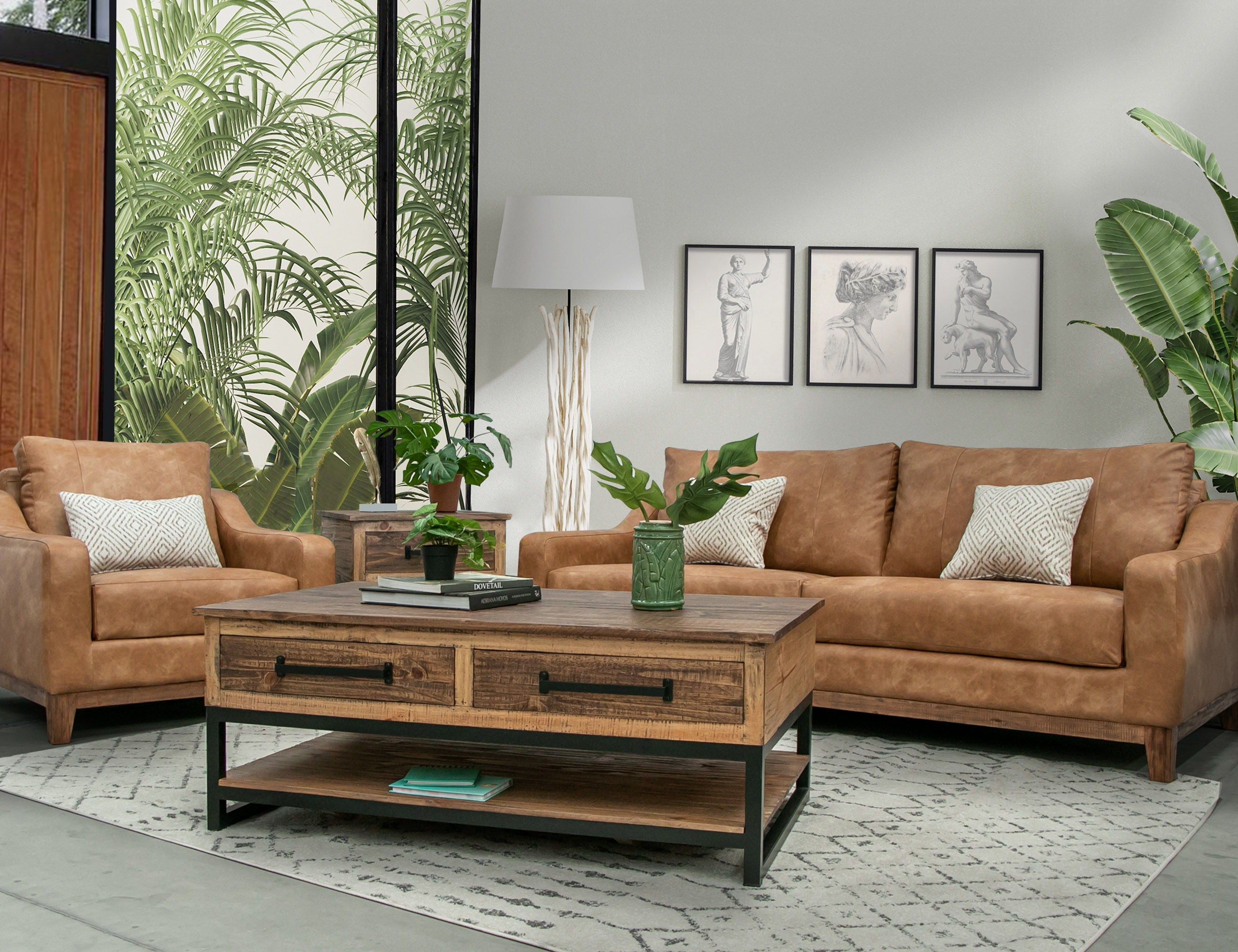 International Furniture Direct Olivo - Sofa | Meri Furniture