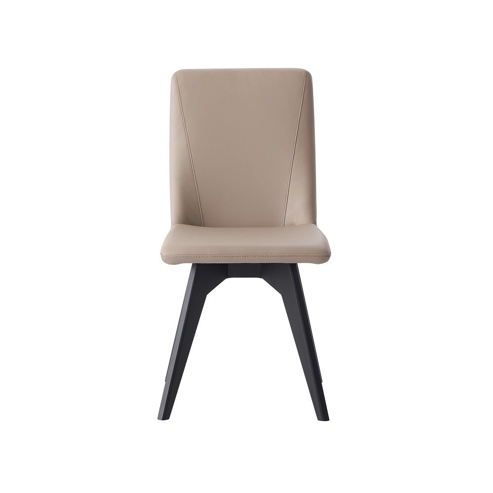 ACME Redmond - Side Chair (Set of 2) - Khaki & Black | Meri Furniture