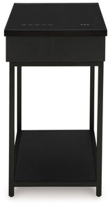 Gemmet - Black - Accent Table