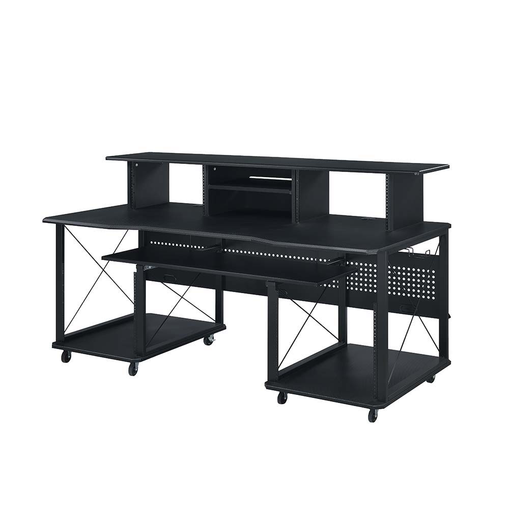 Bigger and better than ever, the Megara music desk is a great option for aspiring artists or producers.