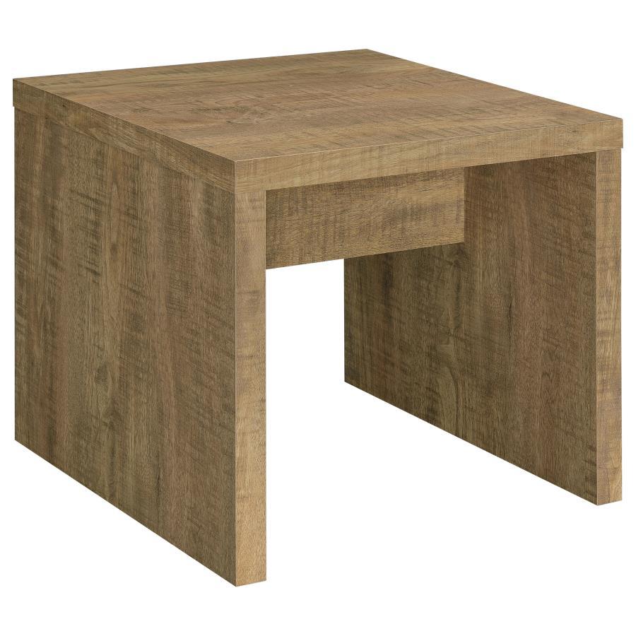 Coaster Fine Furniture Lynette - Square Engineered Wood End Table - Mango | Meri Furniture
