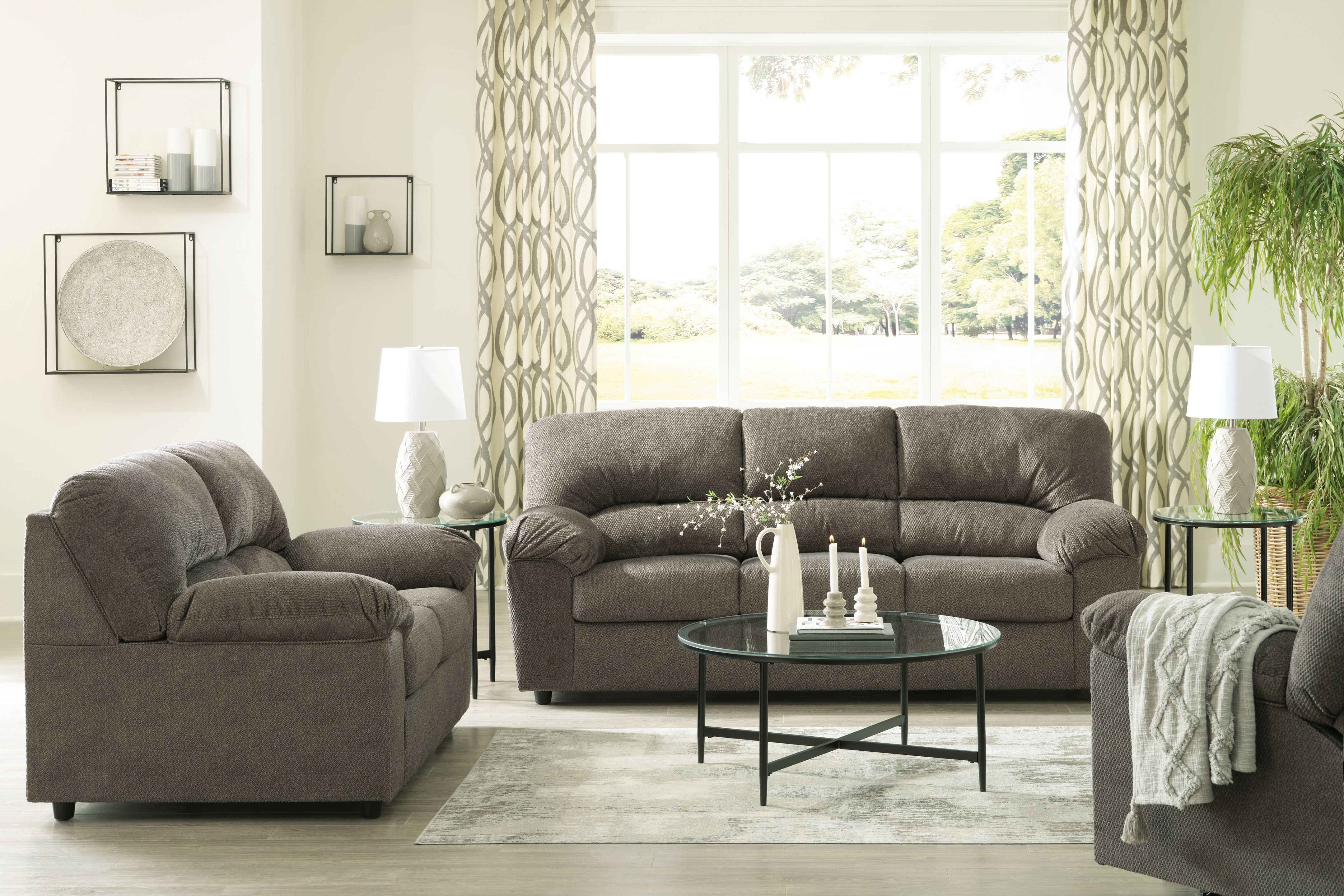 Signature Design by Ashley® Norlou - Living Room Set | Meri Furniture