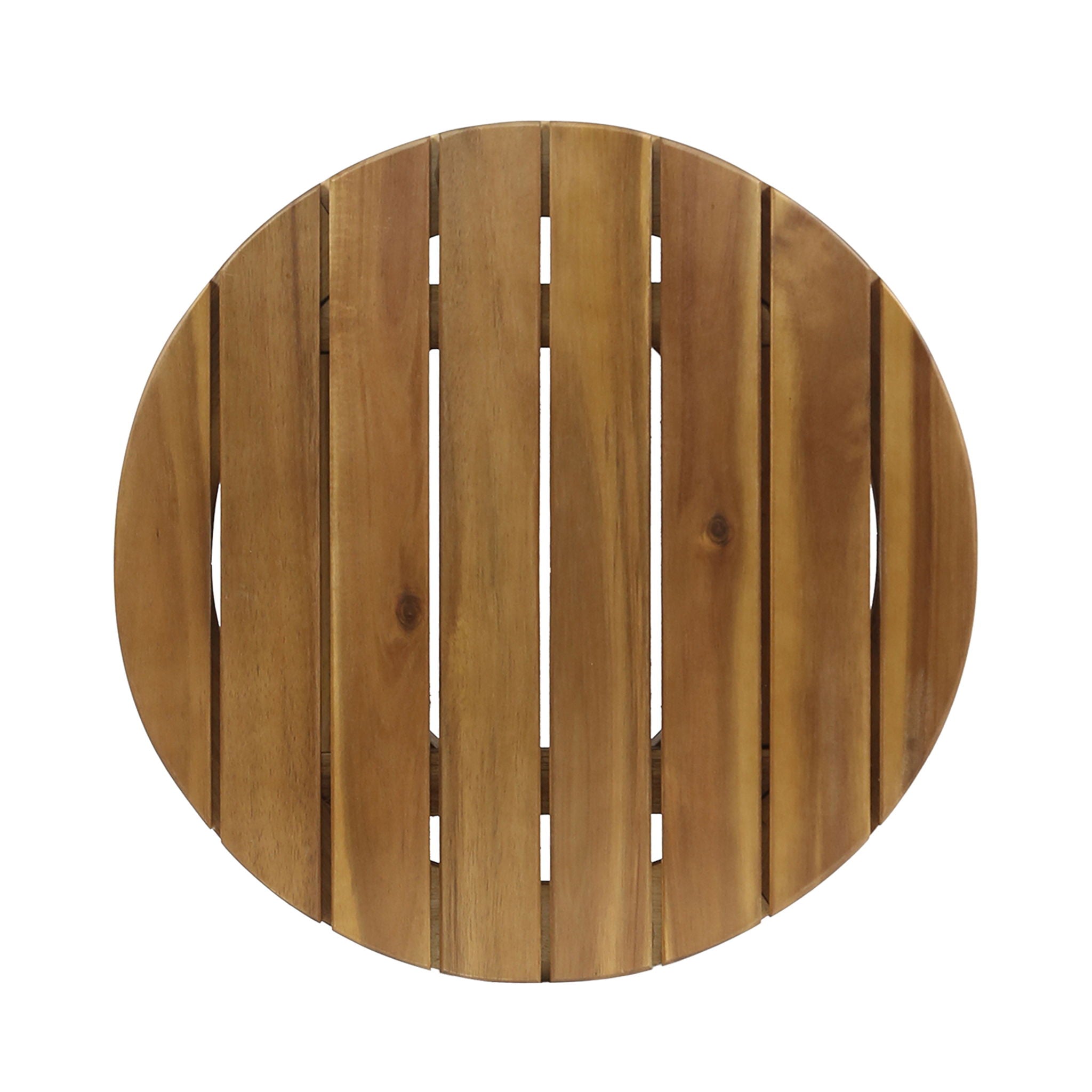 Outdoor Acacia Wood Side Table With Weather Resistance
