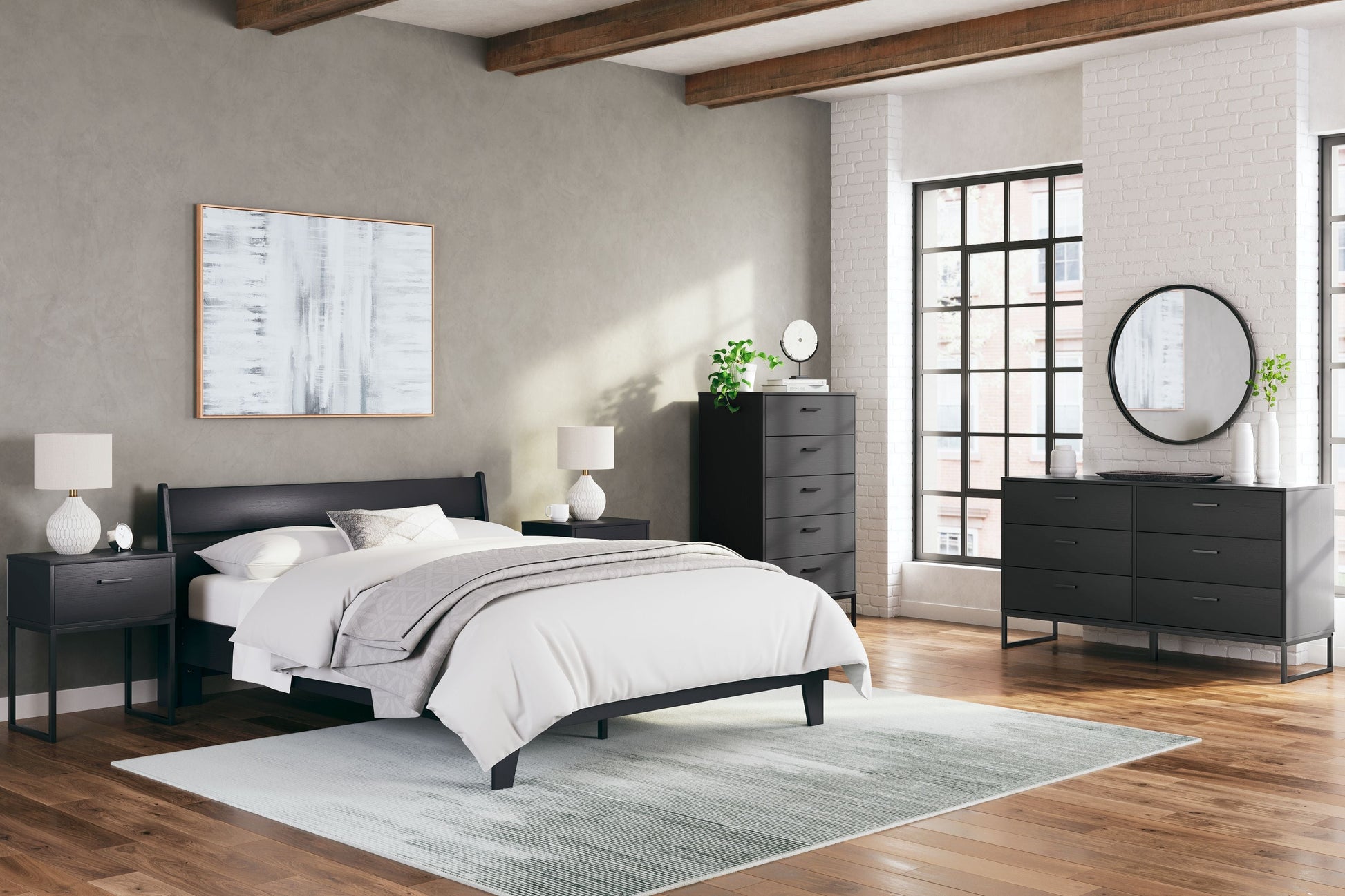 Signature Design by Ashley® Socalle - Bedroom Set | Meri Furniture