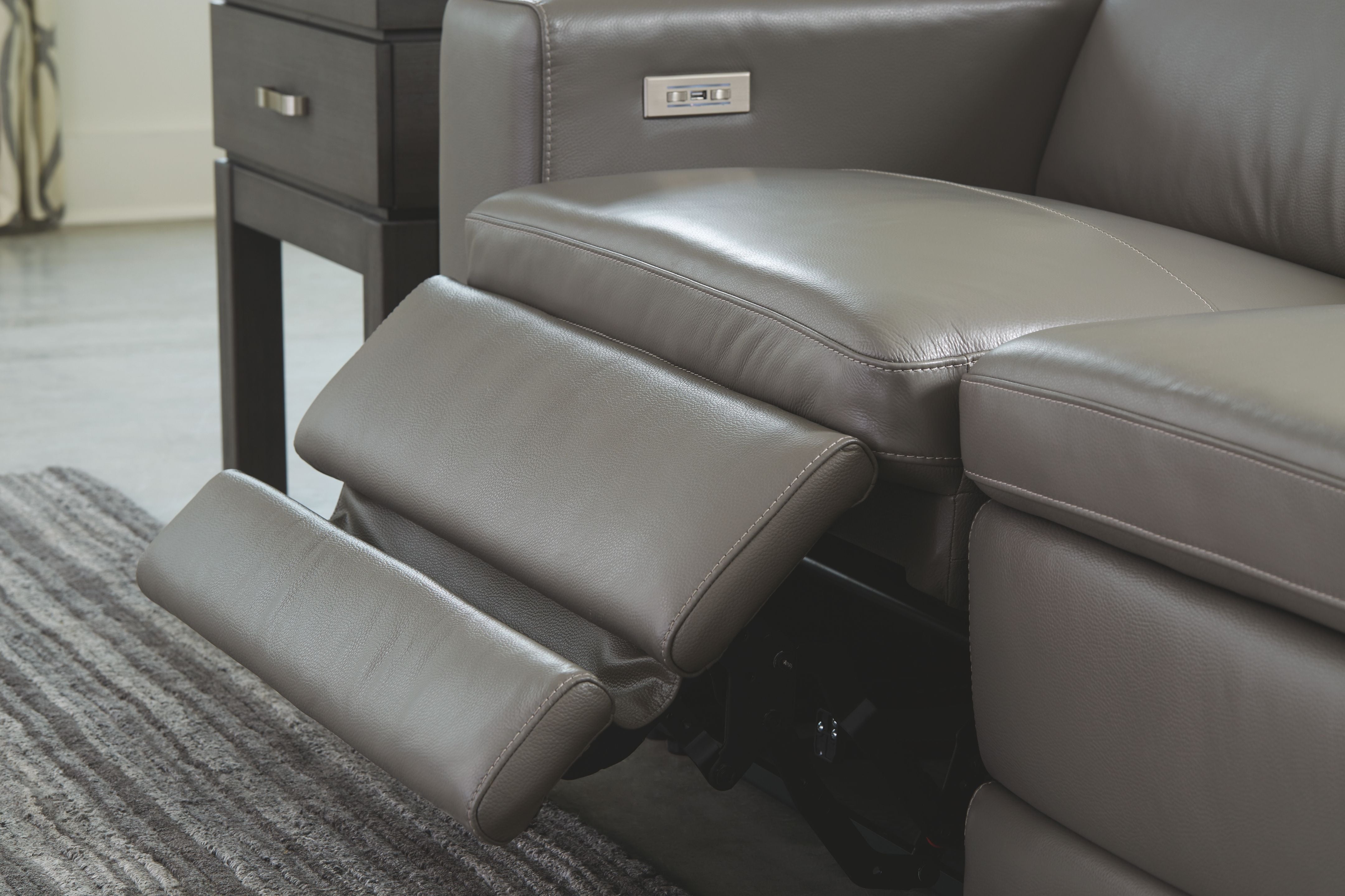 Signature Design by Ashley® Texline - Power Reclining Sofa | Meri Furniture