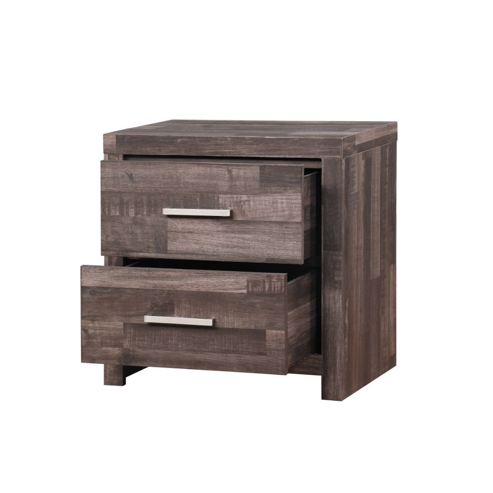 ACME Juniper - Nightstand - Dark Cherry | Meri Furniture