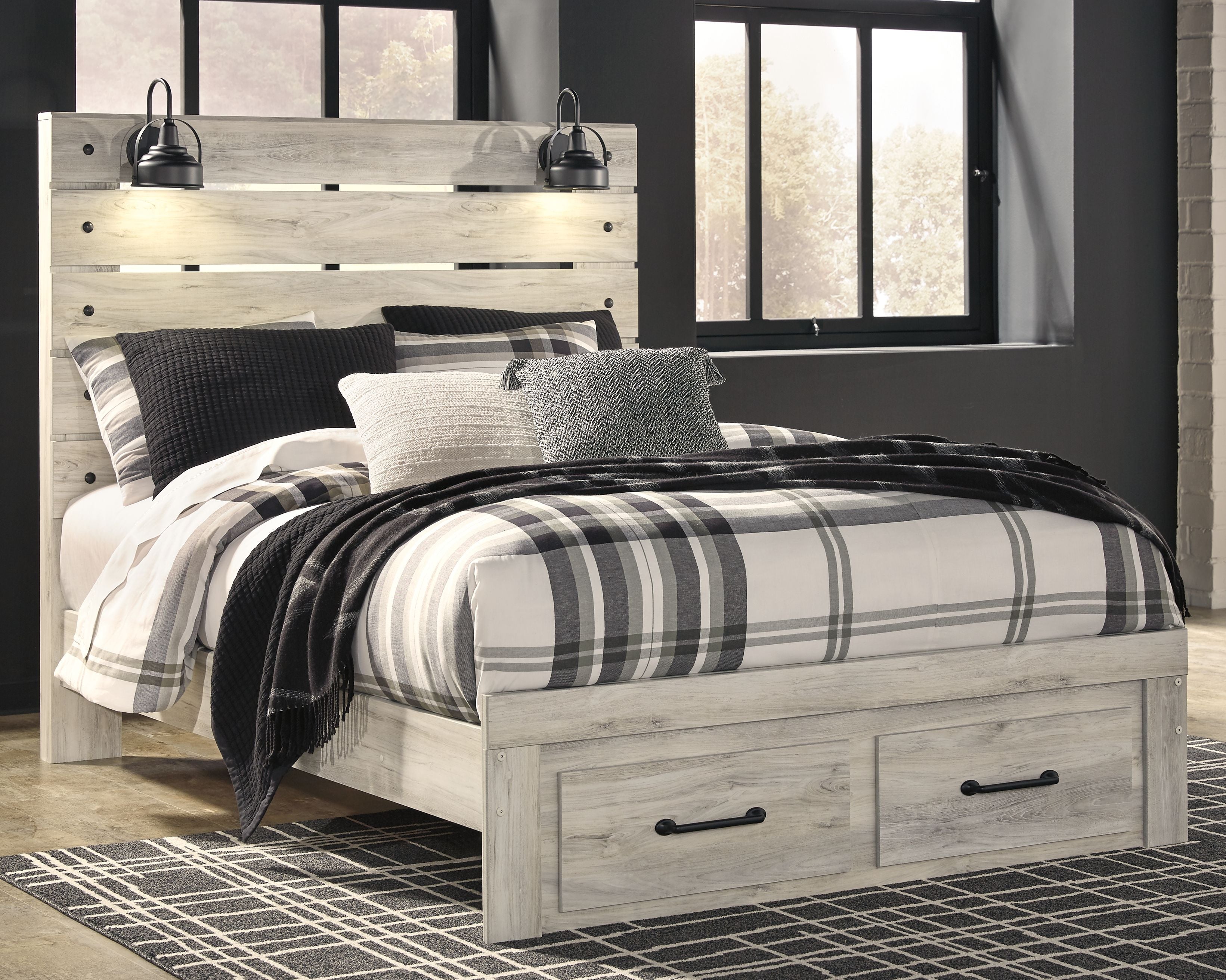 Signature Design by Ashley® Cambeck - Panel Bed | Meri Furniture