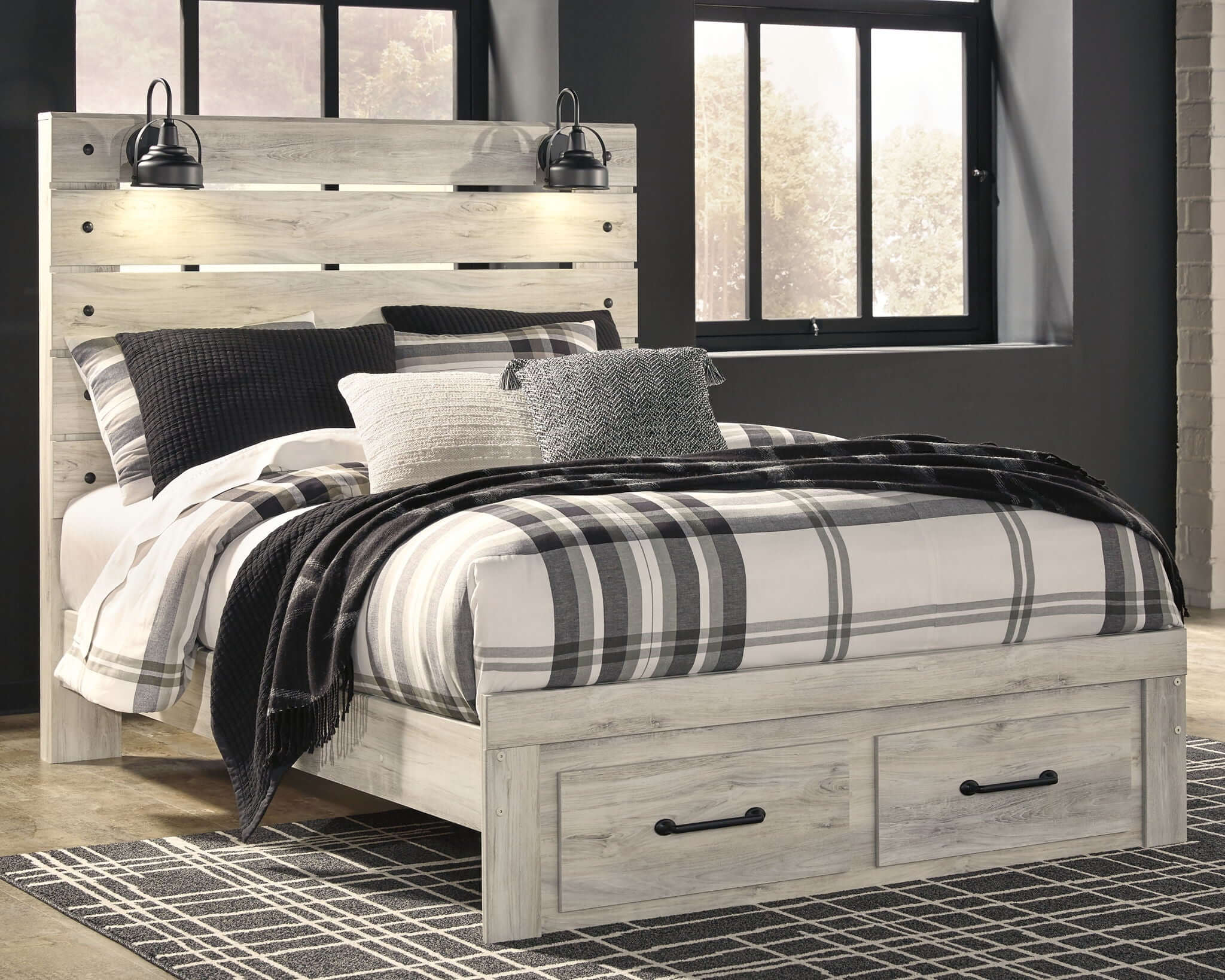 Cambeck - Panel Bed | Meri Furniture