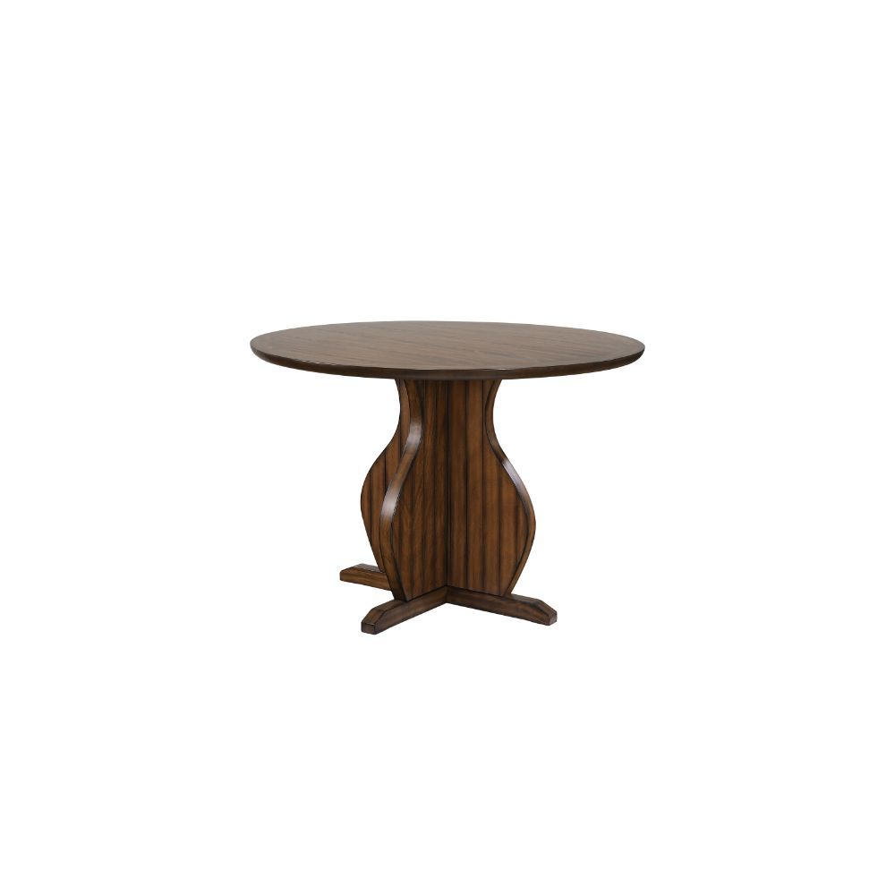 ACME Maurice - Counter Height Table - Oak | Meri Furniture