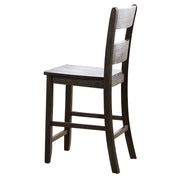 Haddie - Counter Height Chair Set of 2) - Distressed Walnut