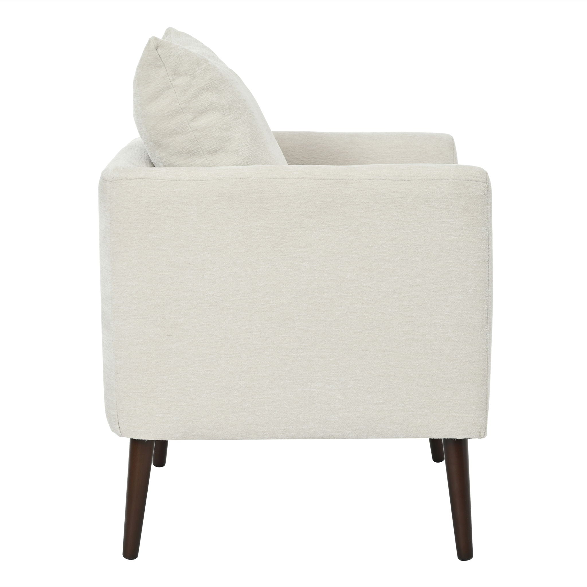 Modern Accent Upholstered Armchair With Pillow