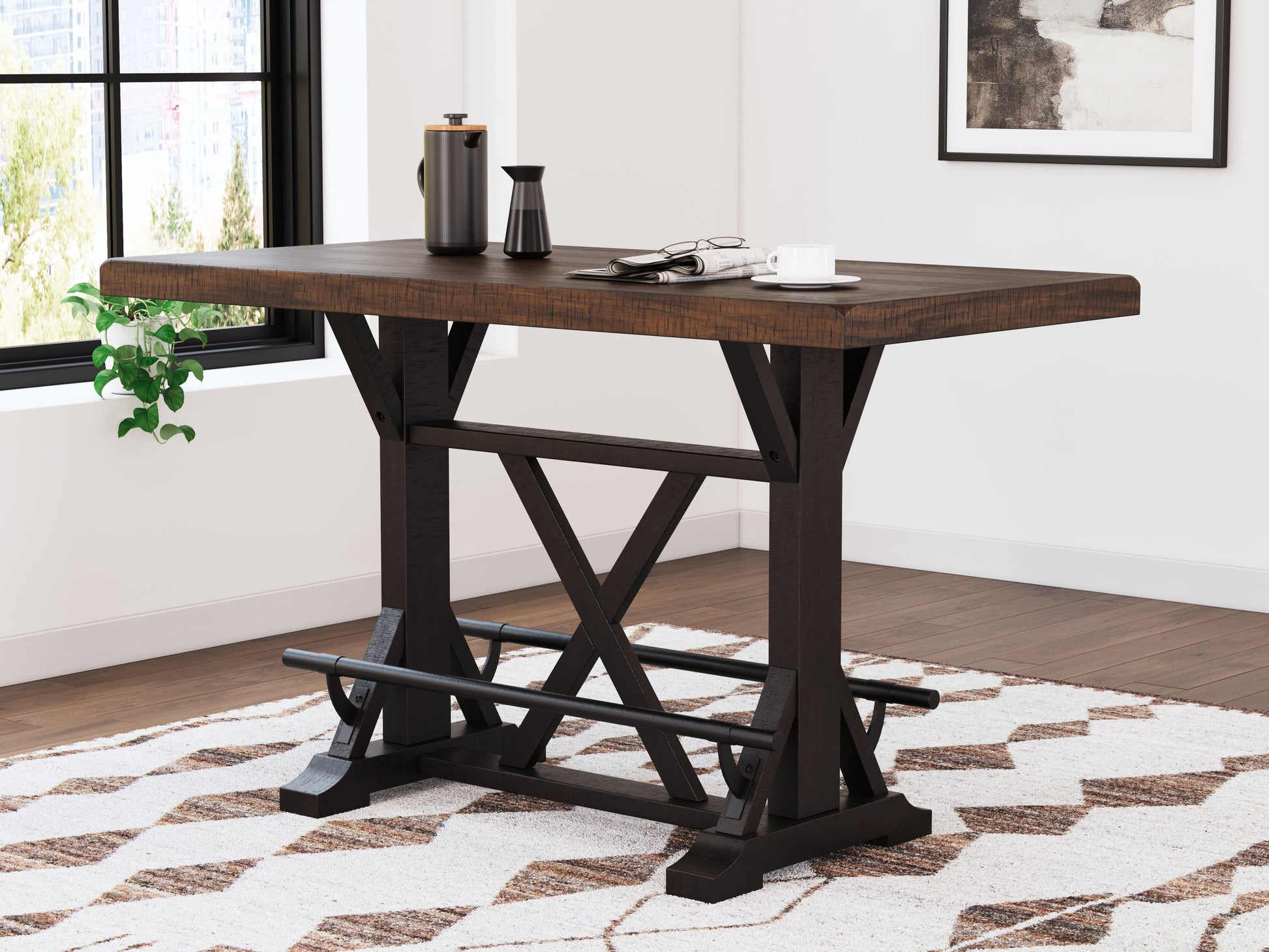 Signature Design by Ashley® Valebeck - Counter Height Table Set | Meri Furniture