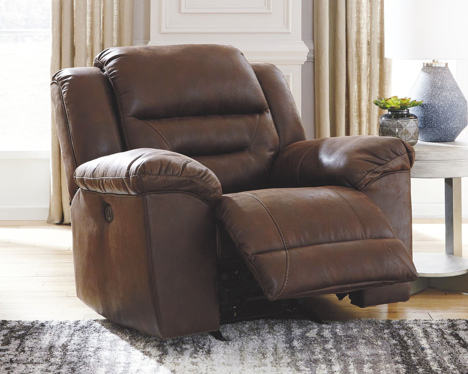 Ashley Furniture Stoneland - Power Recliner | Meri Furniture