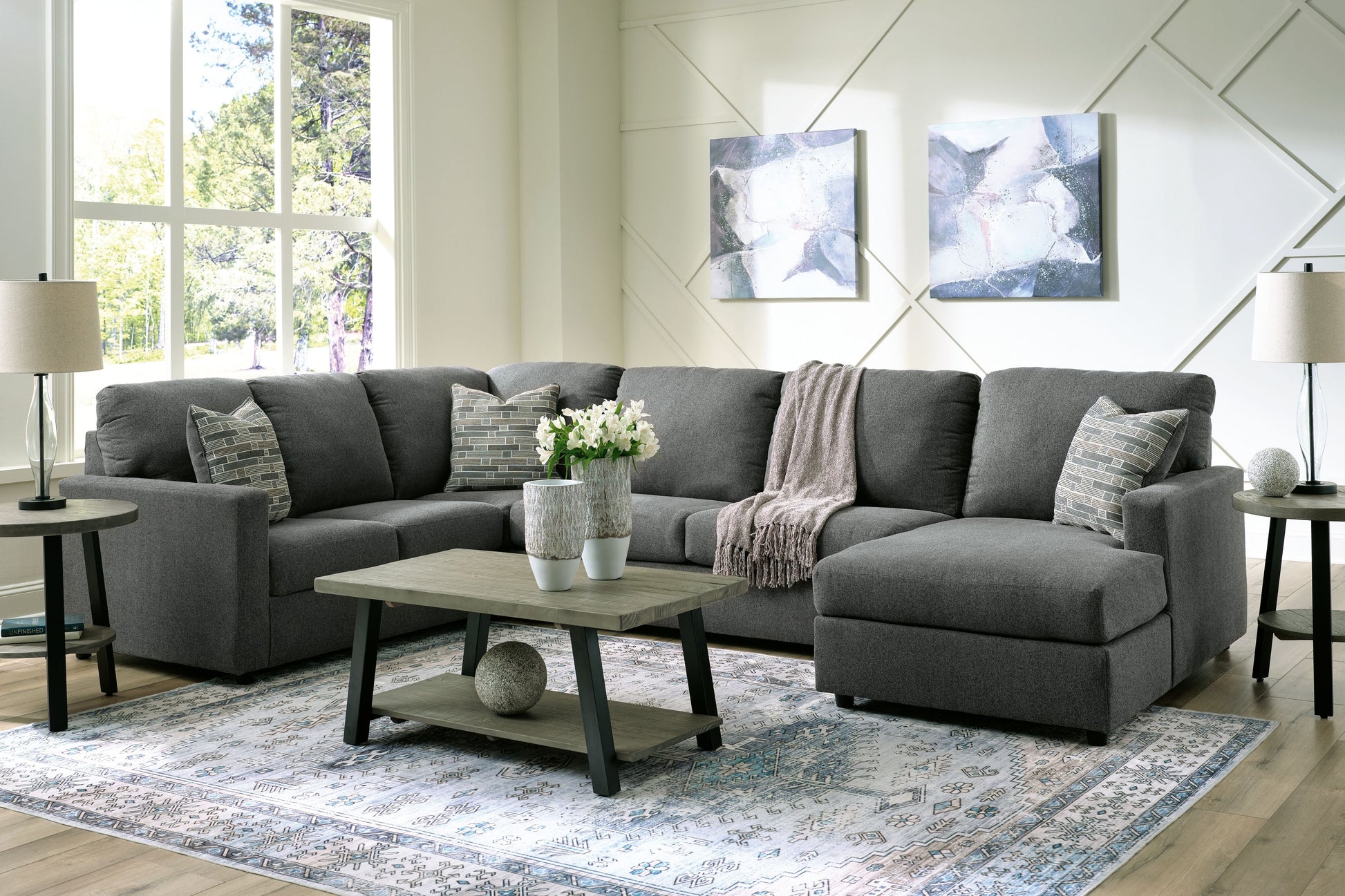 Signature Design by Ashley® Edenfield - Sectional | Meri Furniture